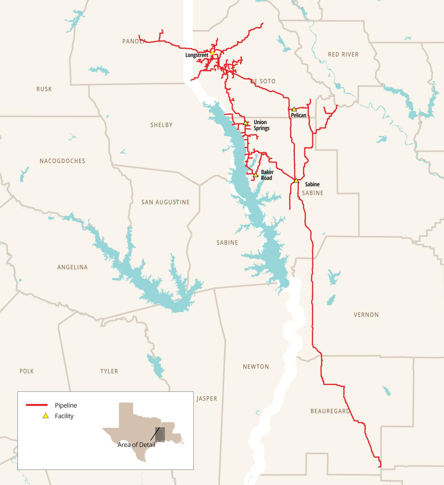 Map of M5 Assets