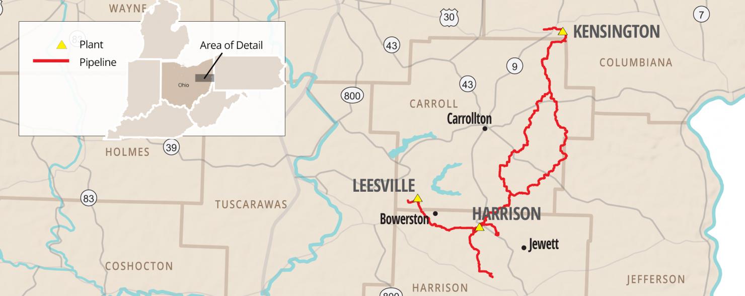 Map of M4 Assets